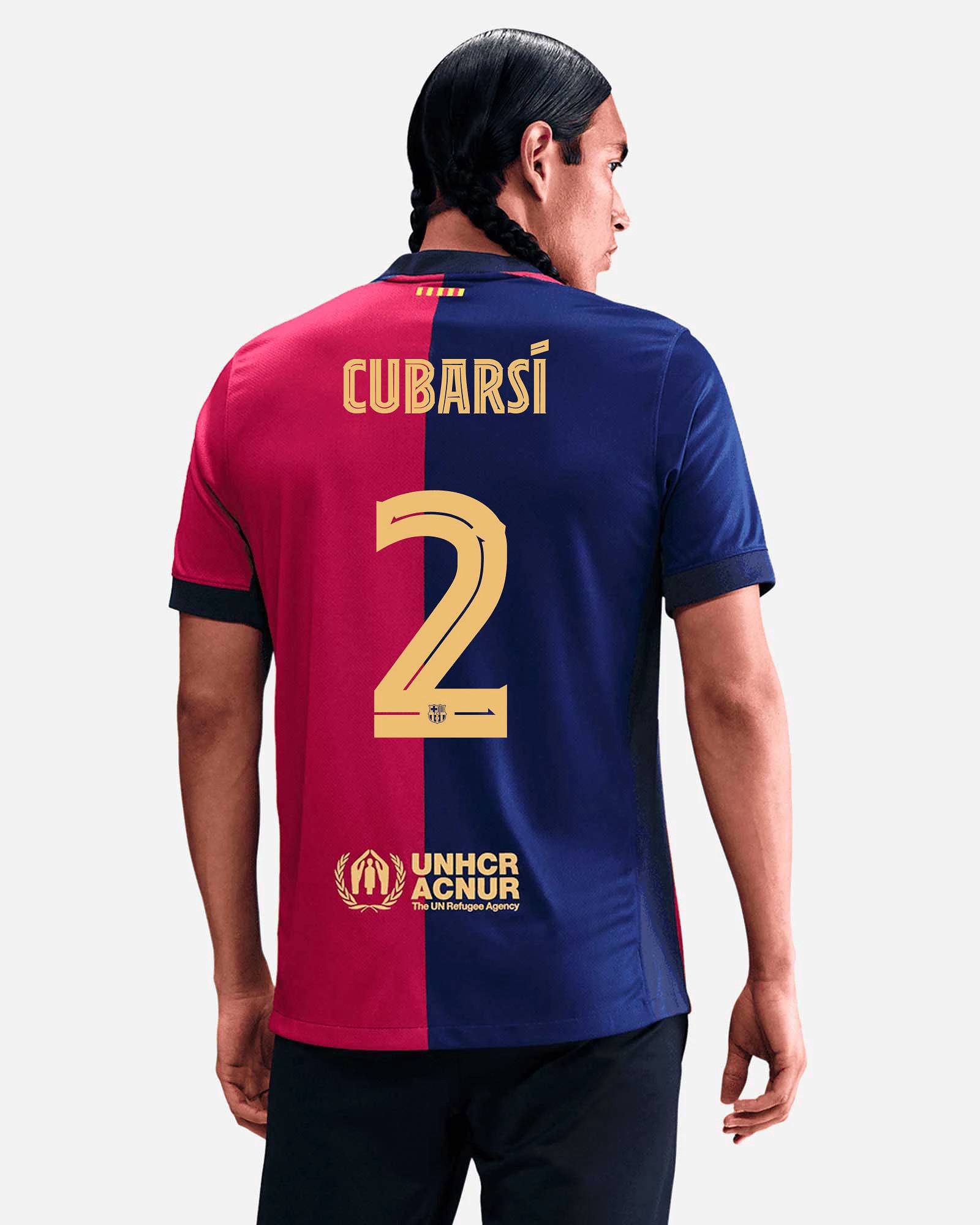 Camiseta 1ª FC Barcelona 2024/2025 Cubarsí - Fútbol Factory