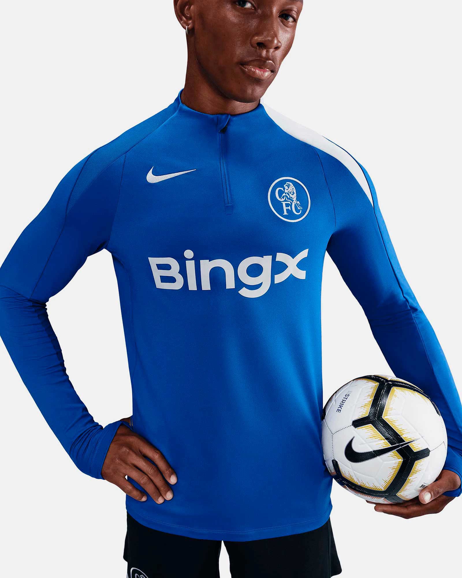 Sudadera Chelsea FC 2025/2026 Strike Drill Top - Fútbol Factory