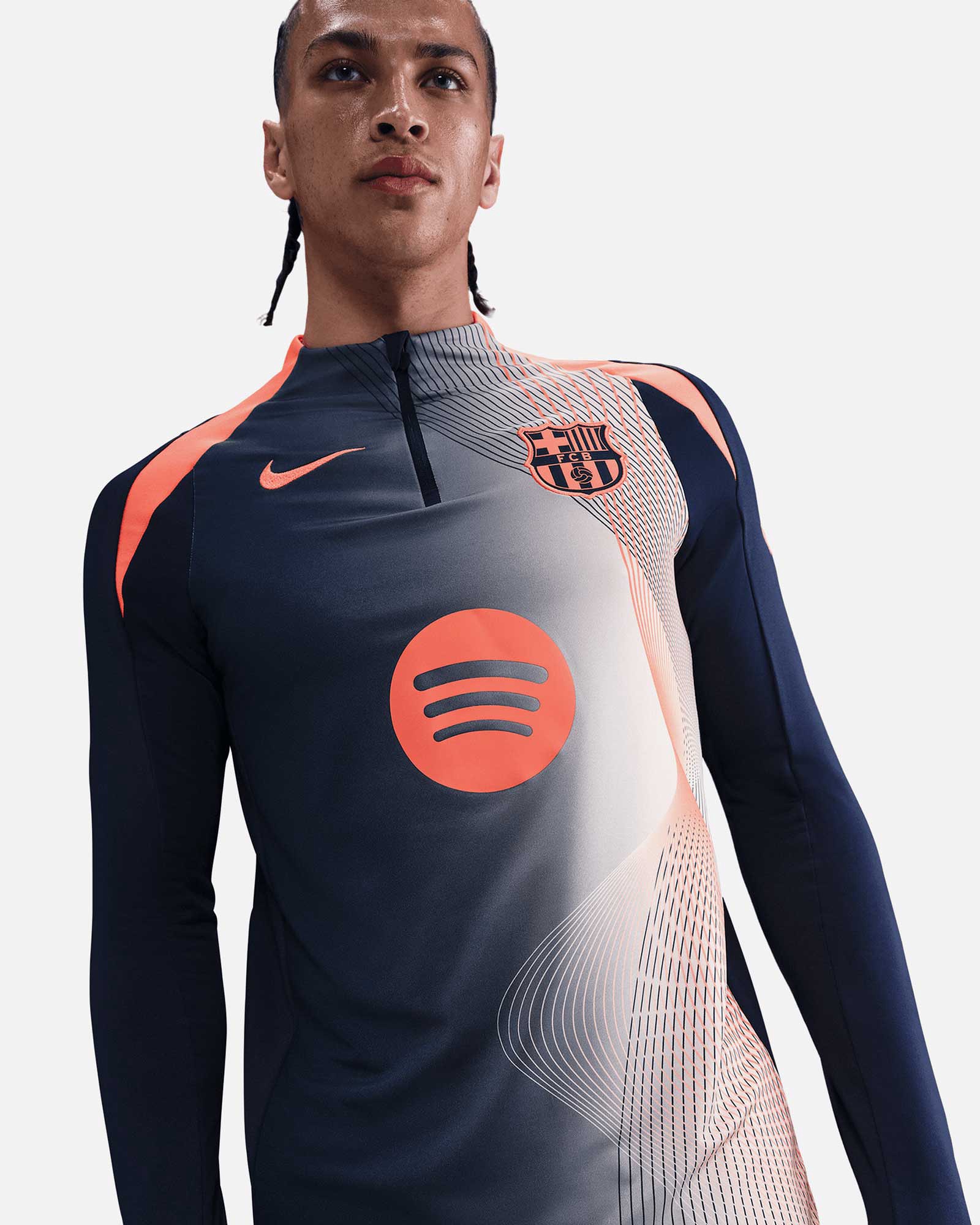 Sudadera FC Barcelona 2025/2026 Drill Top - Fútbol Factory