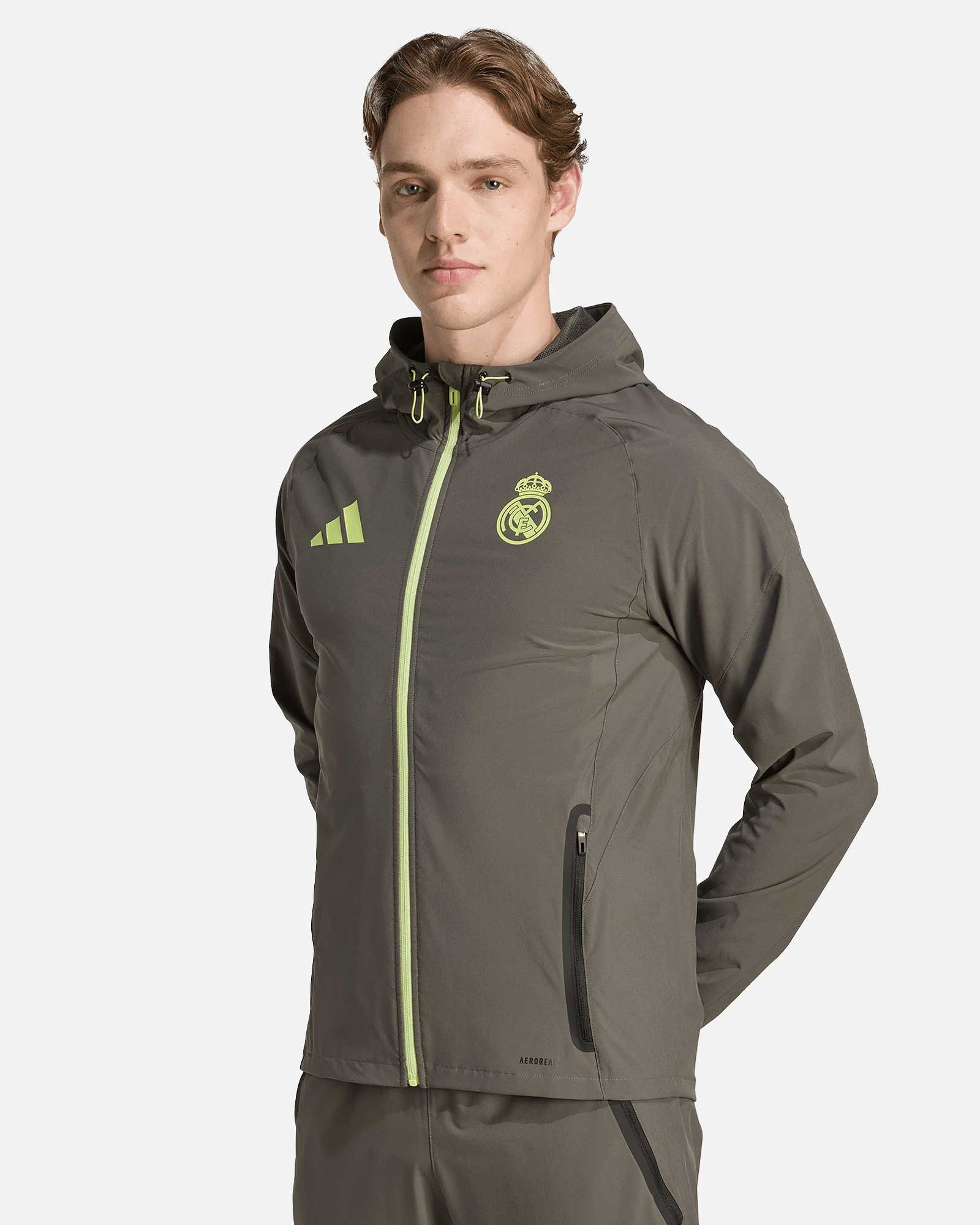 Chaqueta Real Madrid 2025/2026 Competition Vis Tech Chaqueta Real Madrid 2025/2026 Competition Vis Tech - Fútbol Factory