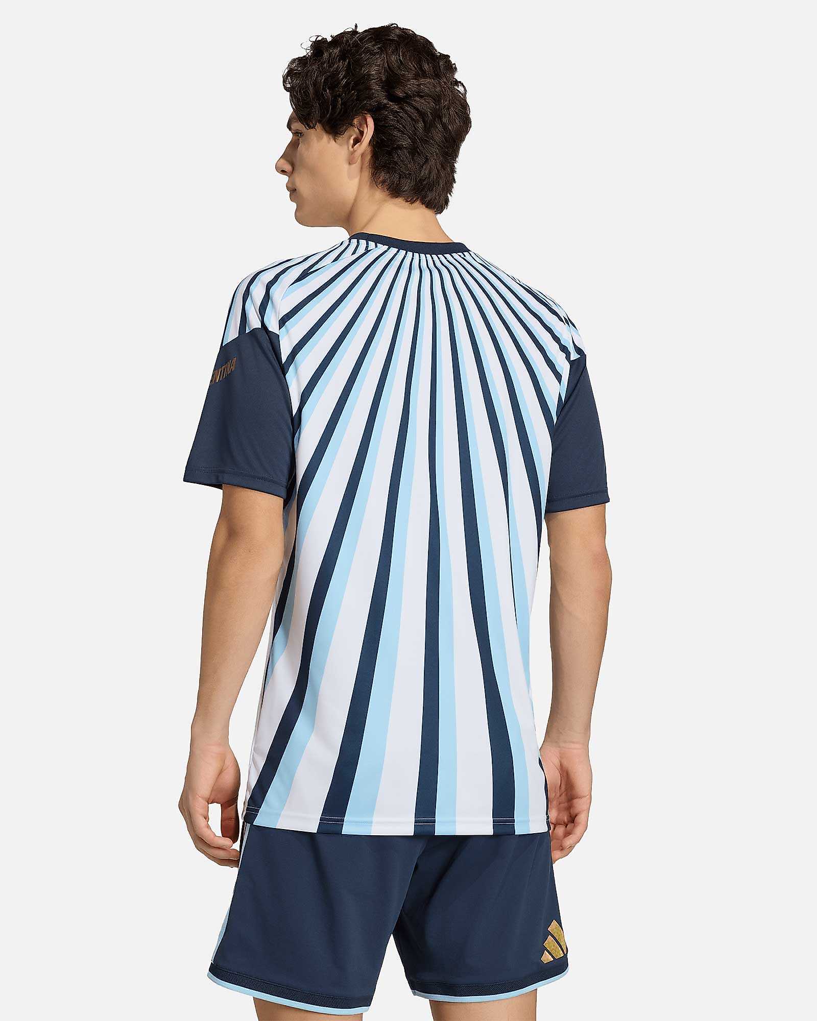 Camiseta Seleção Argentina Pre Match Mundial 2026 - Fútbol Factory
