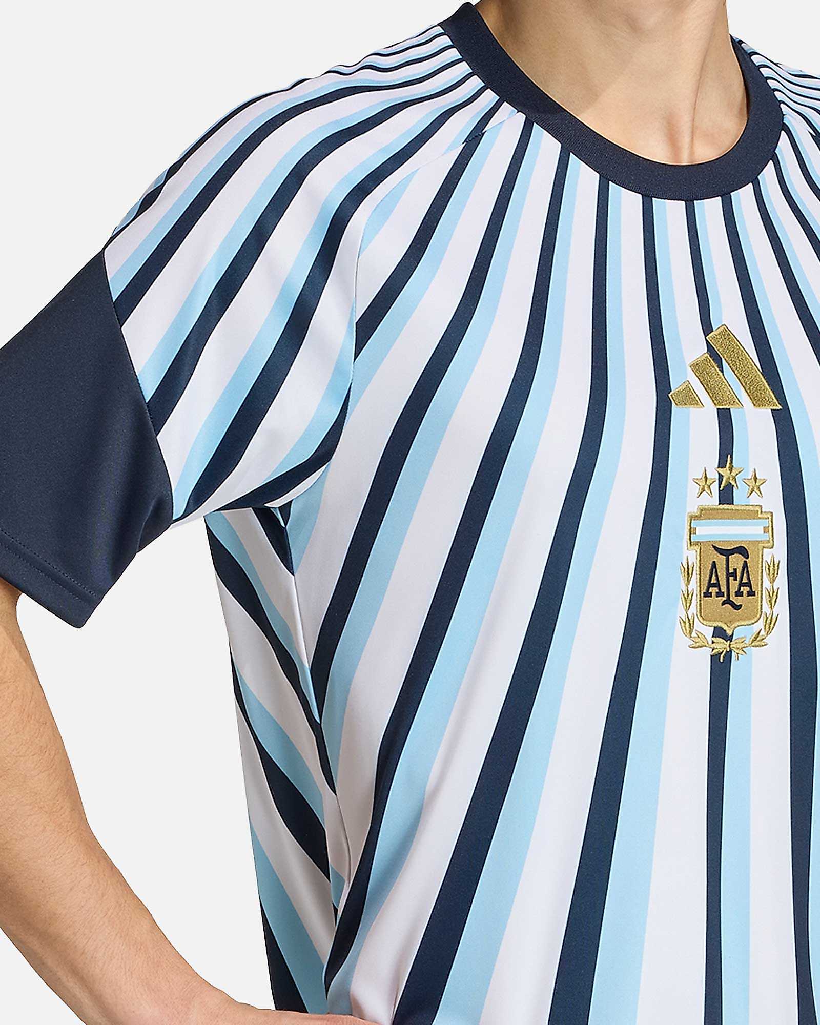 Camiseta Seleção Argentina Pre Match Mundial 2026 - Fútbol Factory