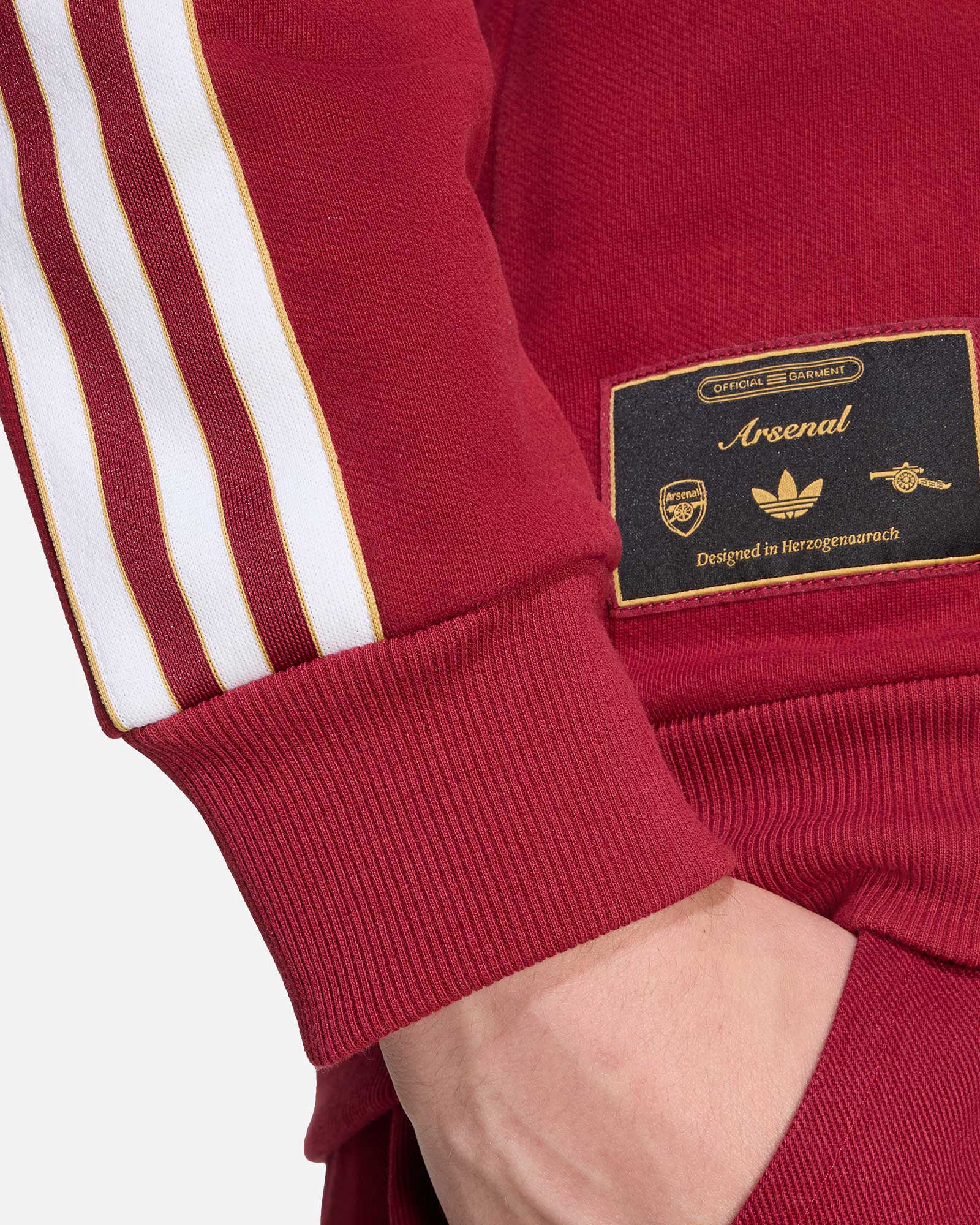 Sudadera Arsenal FC 2025/2026 Terrace Icons - Fútbol Factory