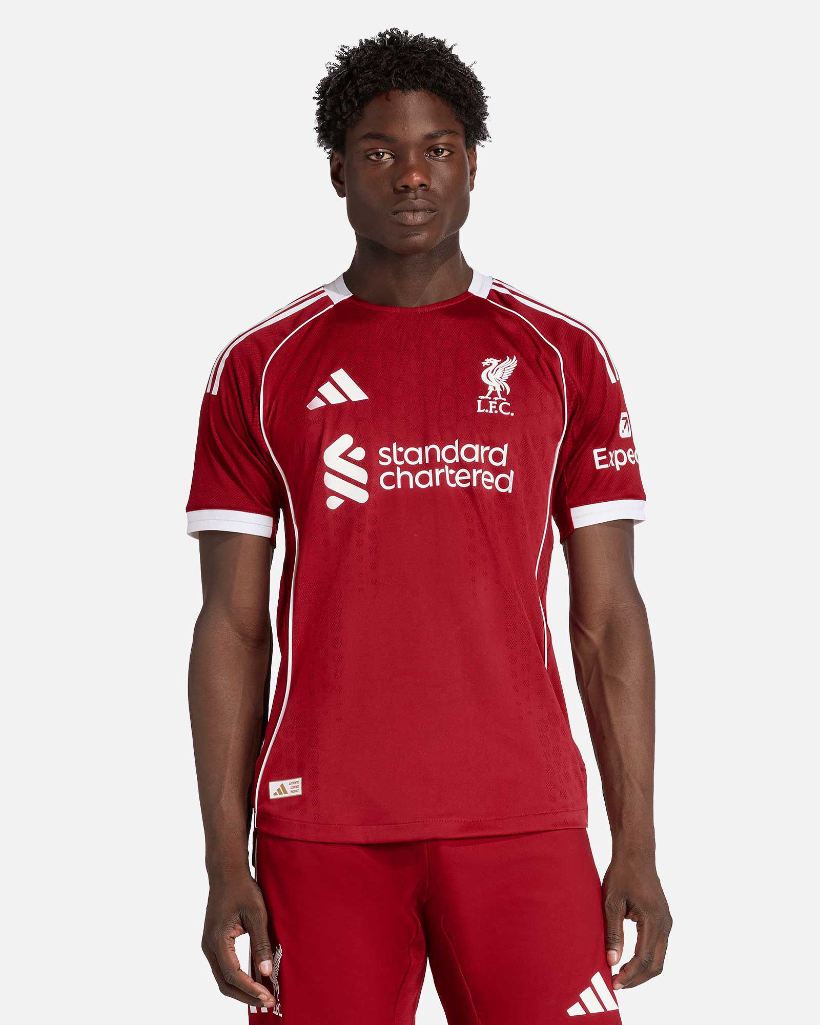 Camiseta 1ª Liverpool FC 2025/2026 Authentic - Fútbol Factory