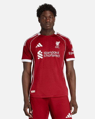 Camiseta 1ª Liverpool FC 2025/2026 Authentic