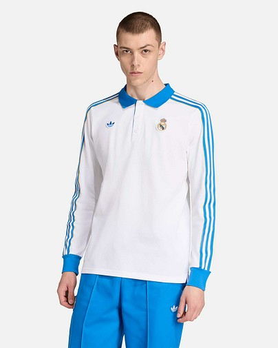 Polo manga larga Real Madrid 2025/2026 Icon Terrace