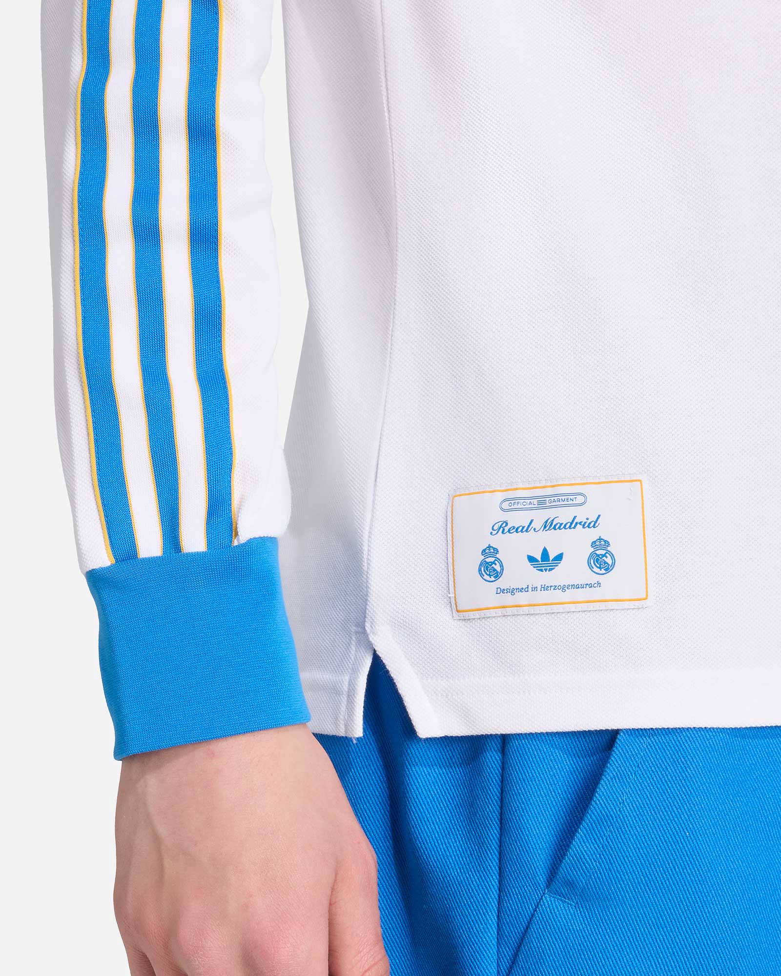 Polo manga larga Real Madrid 2025/2026 Icon Terrace - Fútbol Factory