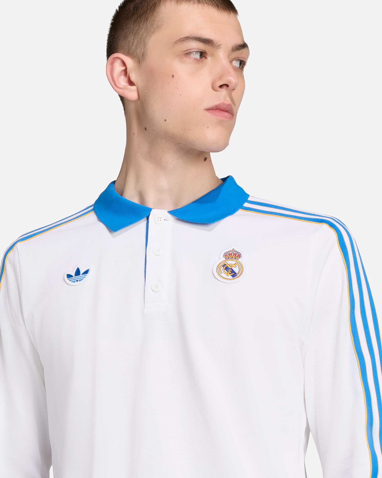 Polo manga larga Real Madrid 2025/2026 Icon Terrace - Fútbol Factory