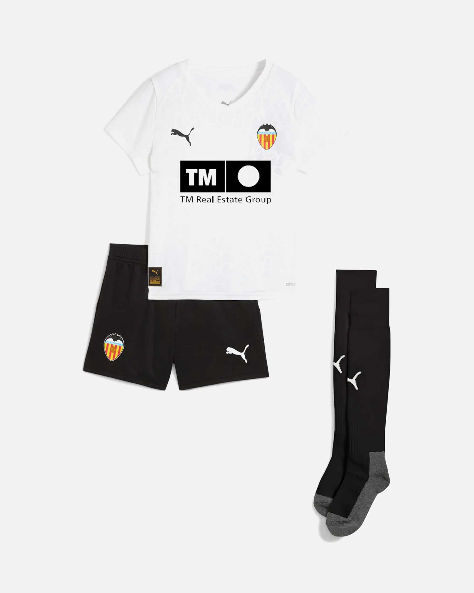 Mini conjunto 1ª Valencia CF 2025/2026 - Fútbol Factory