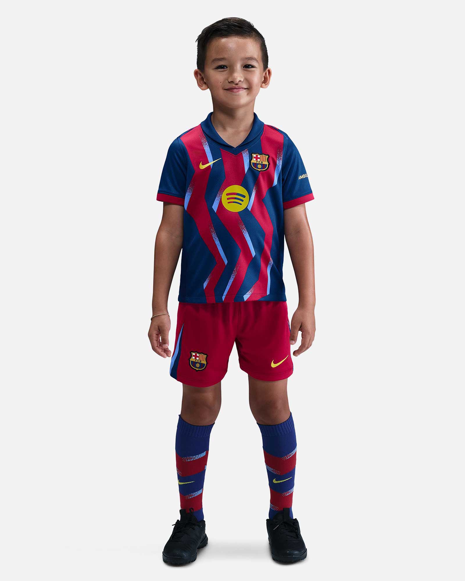 Conjunto 4ª FC Barcelona 2025/2026 Conjunto 4ª FC Barcelona 2025/2026 - Fútbol Factory