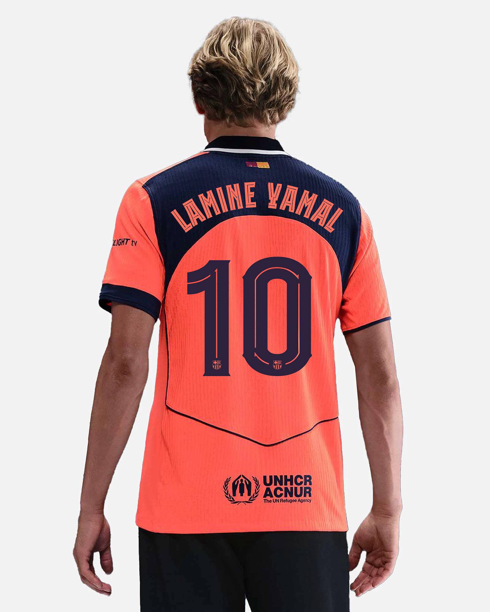 Camiseta 3ª FC Barcelona 2025/2026 Match Lamine Yamal Camiseta 3ª FC Barcelona 2025/2026 Match Lamine Yamal - Fútbol Factory