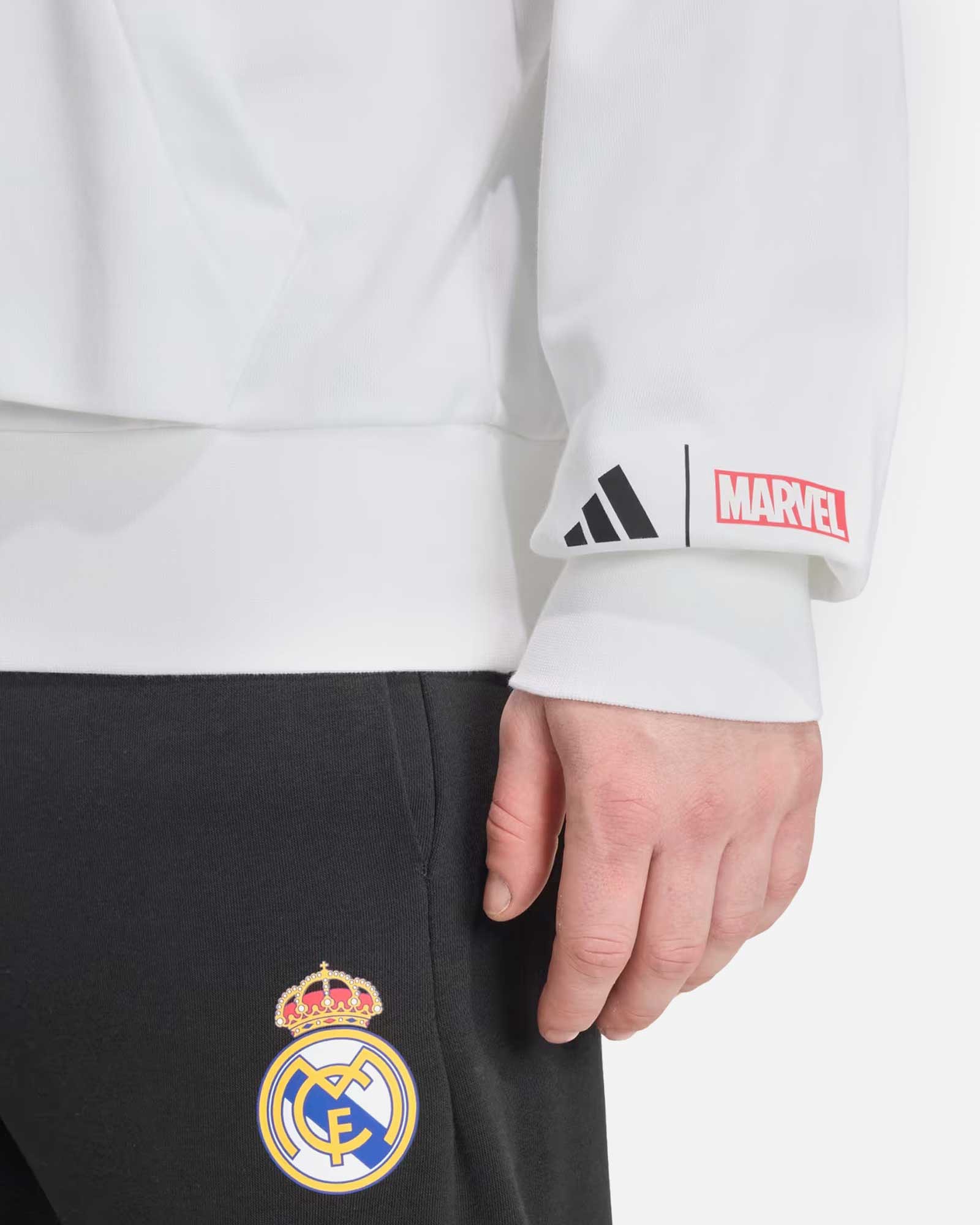 Sudadera Real Madrid 2025/2026 Marvel Avengers Hoodie - Fútbol Factory