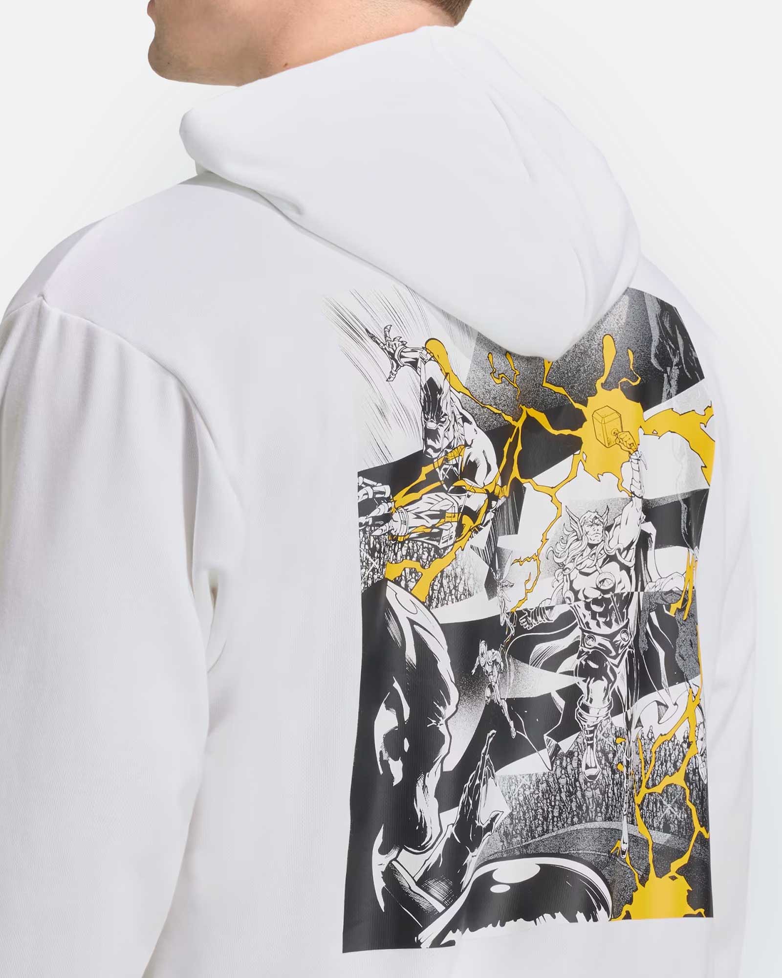 Sudadera Real Madrid 2025/2026 Marvel Avengers Hoodie - Fútbol Factory