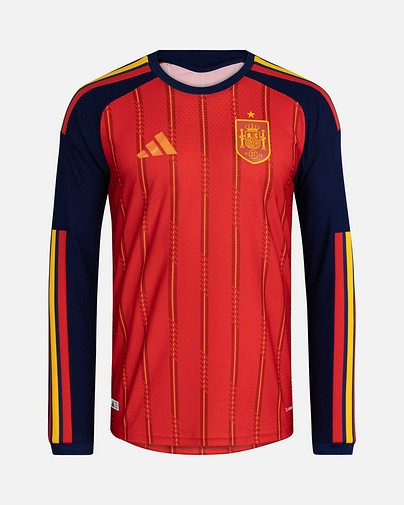 Camiseta manga larga 1ª España Mundial 2026 Authentic 