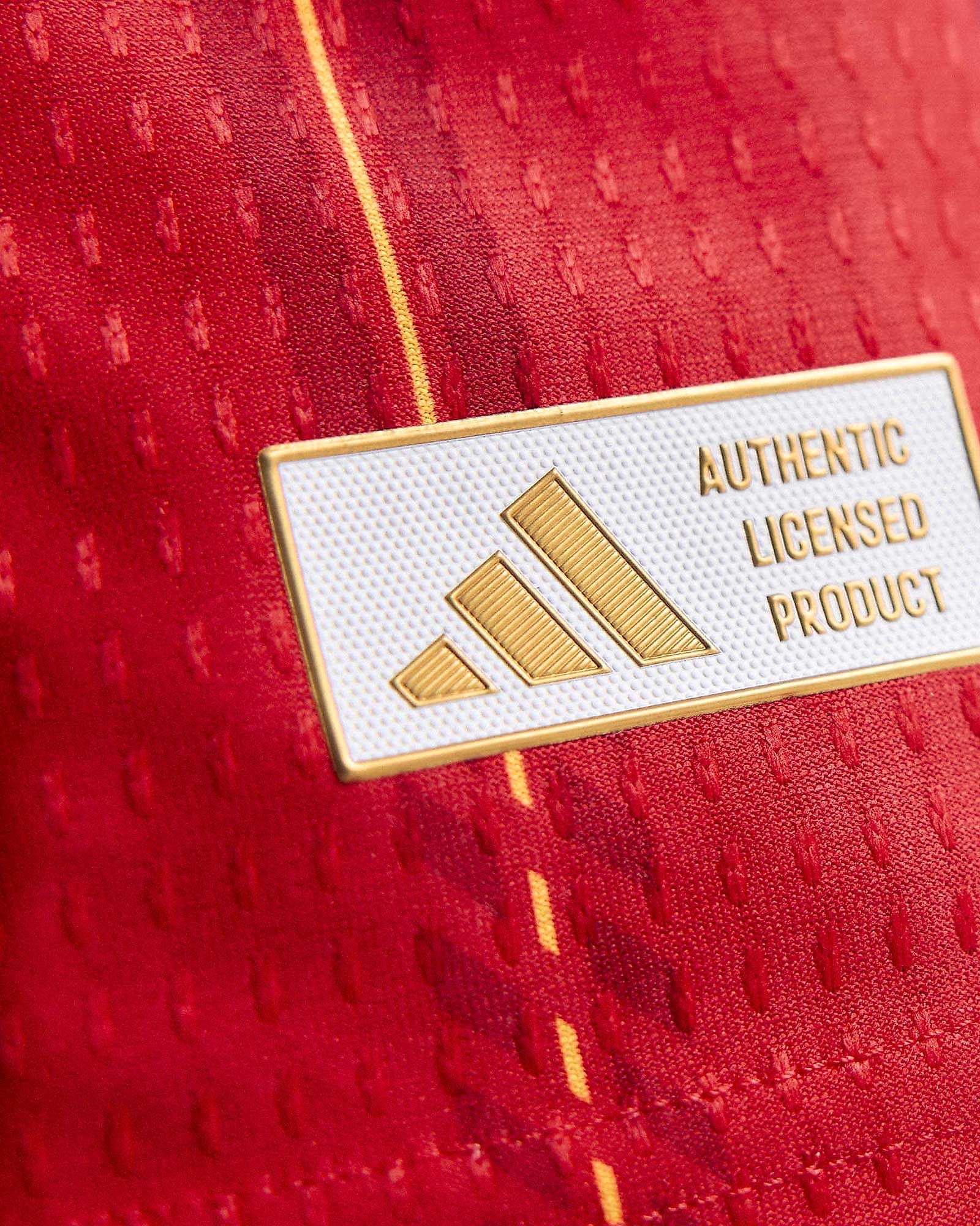 Camiseta de manga comprida 1ª Espanha Mundial 2026 Authentic - Fútbol Factory