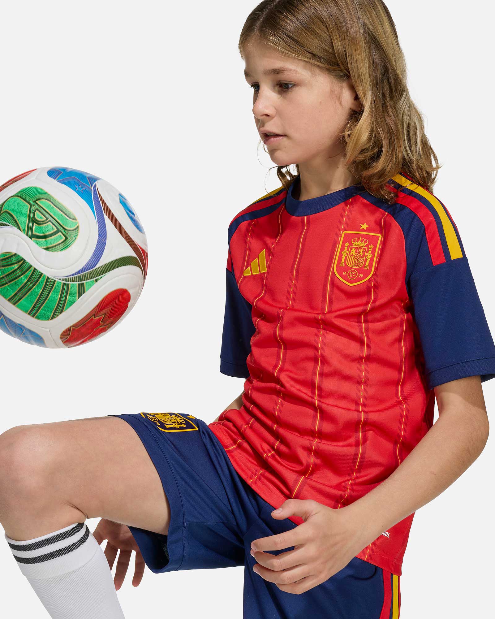 Conjunto 1ª España Mundial 2026 Conjunto 1ª España Mundial 2026 - Fútbol Factory