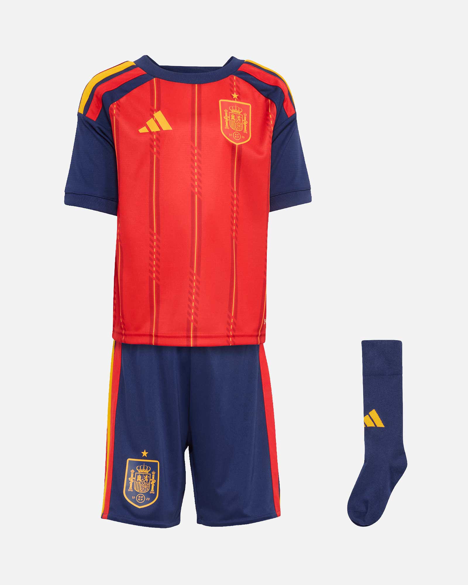 Mini kit 1ª Espanha Mundial 2026 Mini kit 1ª Espanha Mundial 2026 - Fútbol Factory