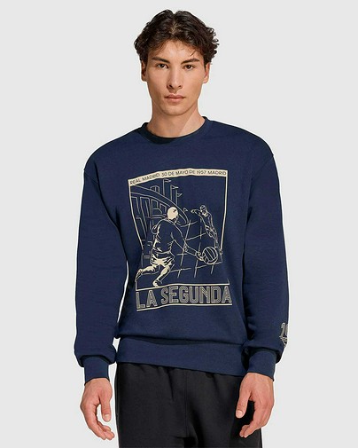 Sudadera Real Madrid 2025/2026 Heritage Crew