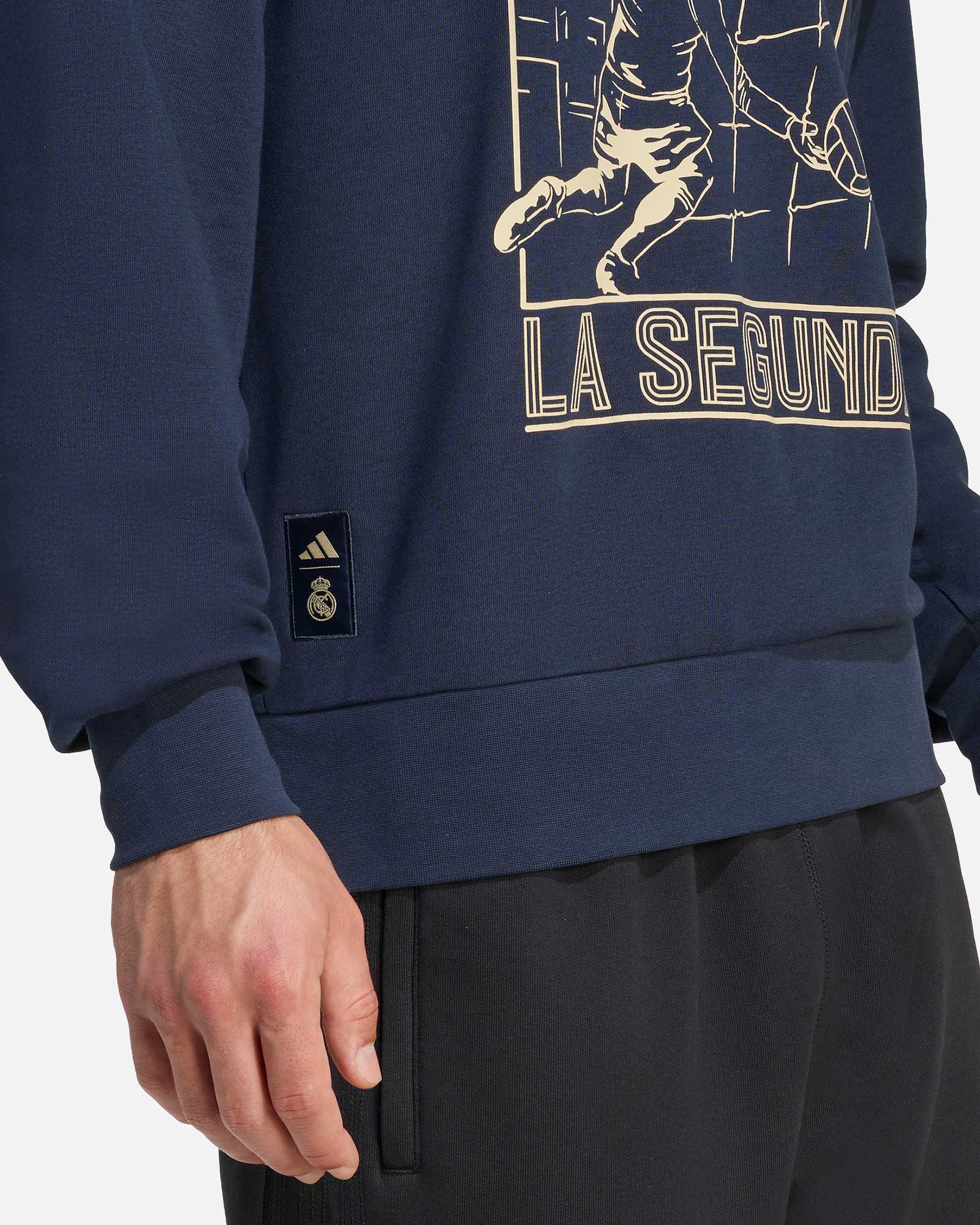 Sudadera Real Madrid 2025/2026 Heritage Crew - Fútbol Factory