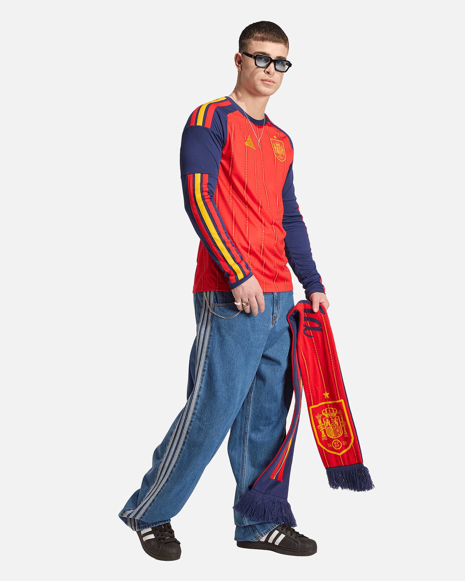 Camiseta manga larga 1ª España Mundial 2026 Personalizado Camiseta manga larga 1ª España Mundial 2026 Personalizado - Fútbol Factory