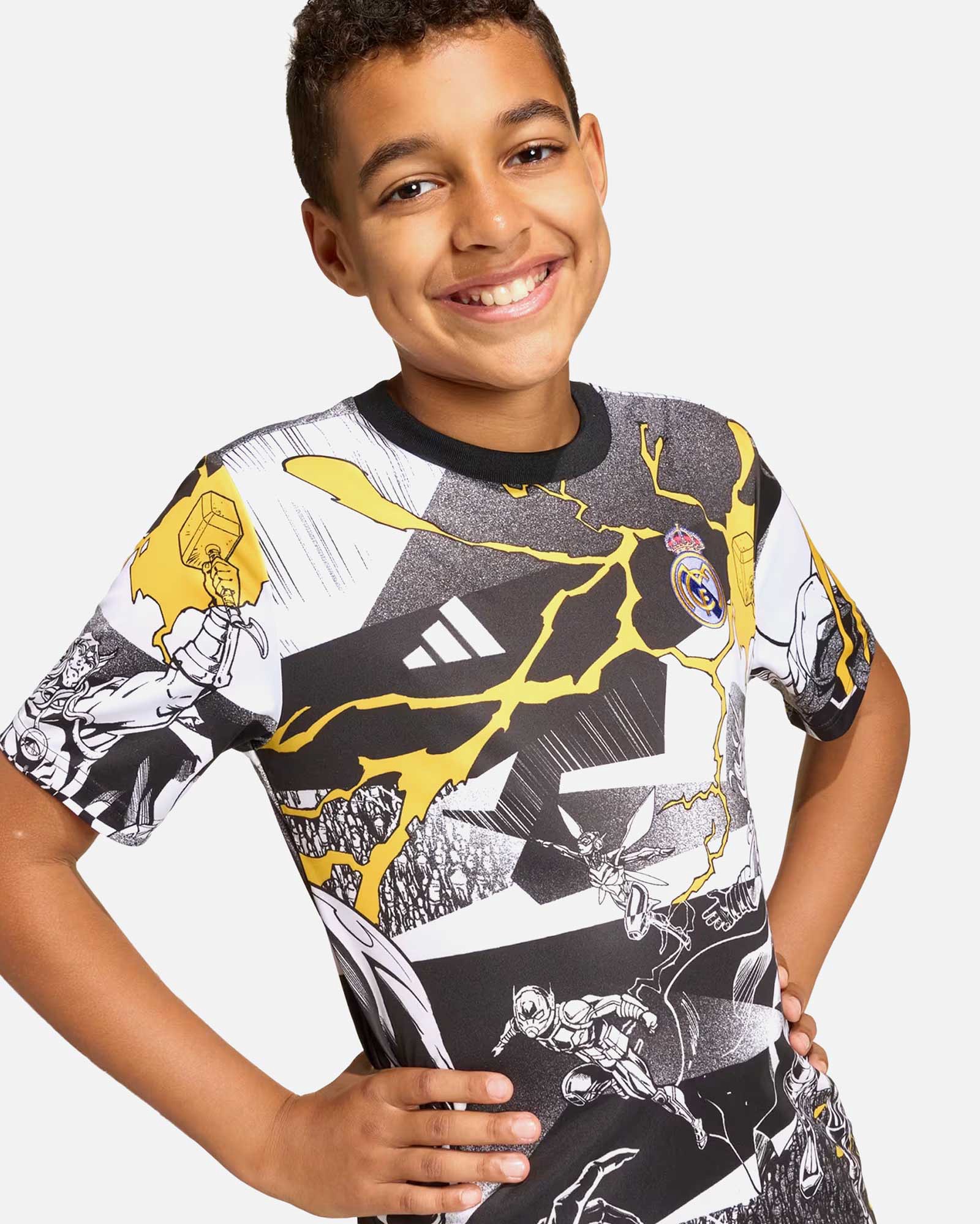 Camiseta Real Madrid 2025/2026 Marvel Avengers TR Camiseta Real Madrid 2025/2026 Marvel Avengers TR - Fútbol Factory