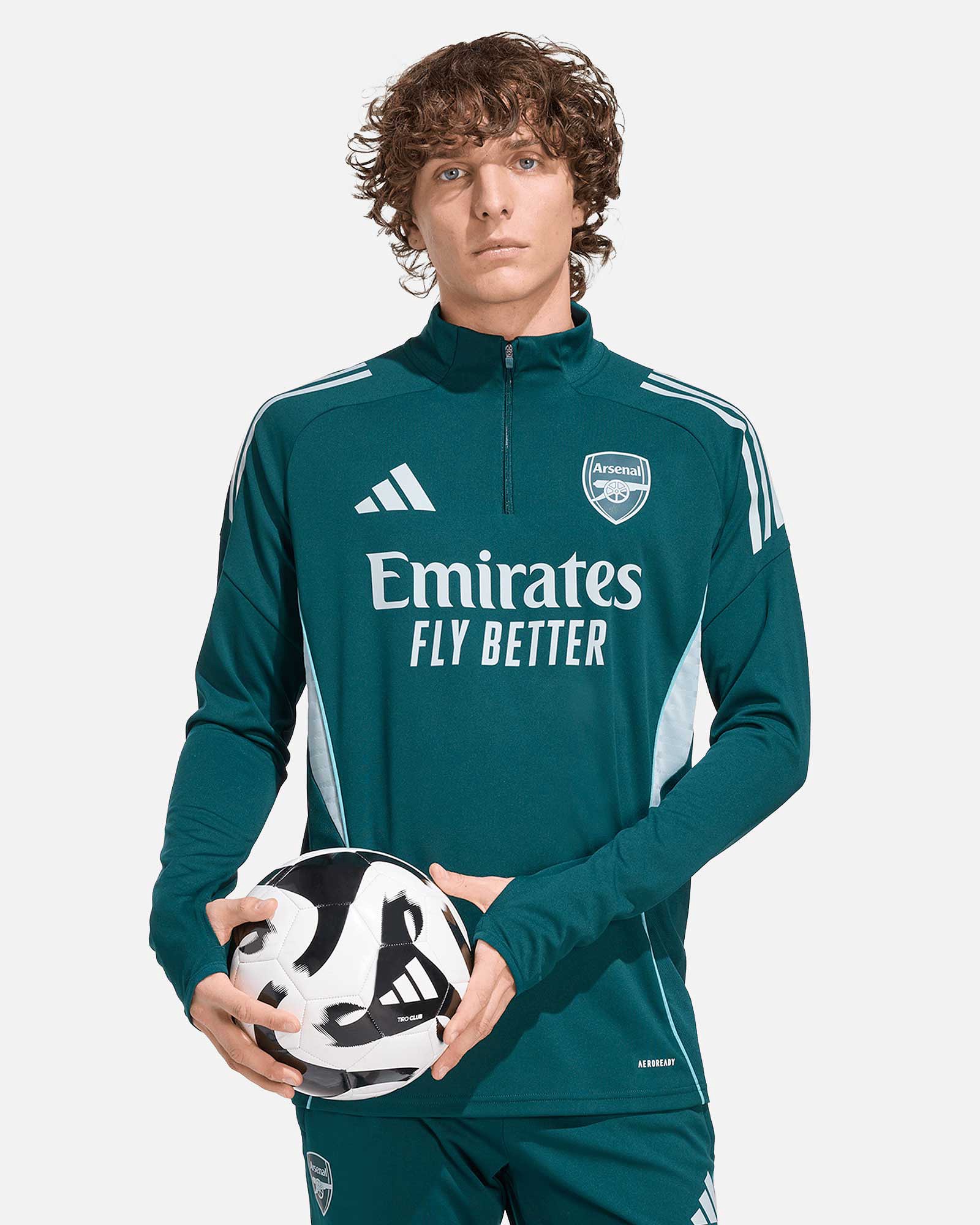 Moletom Arsenal 2025/2026 Tiro 25 Competition - Fútbol Factory