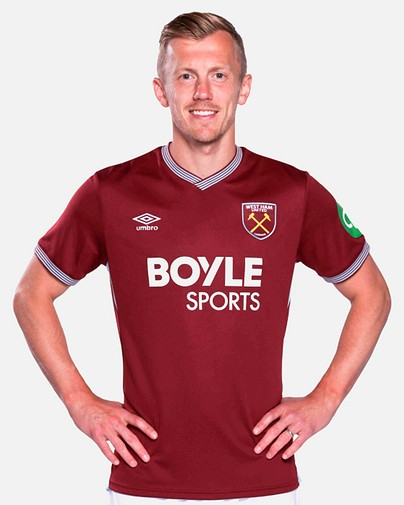 Camiseta 1ª West Ham 2025/2026