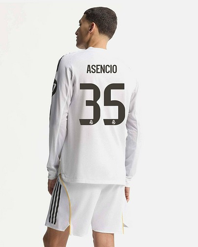 Camiseta manga larga 1ª Real Madrid 2025/2026 Authentic  Asencio