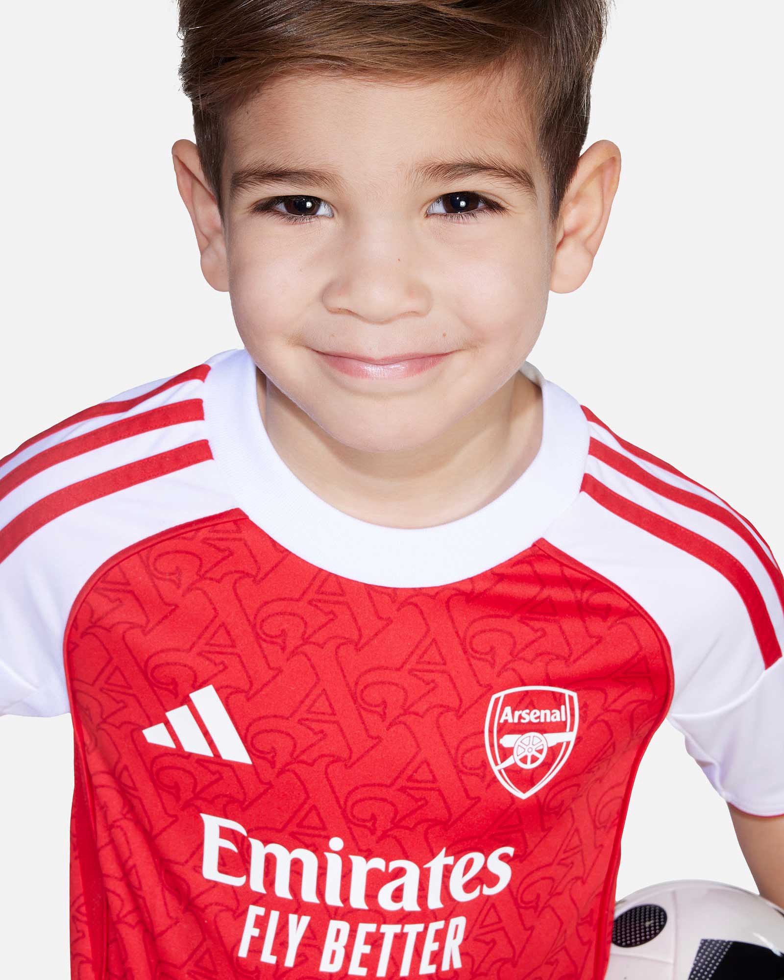 Mini conjunto 1ª Arsenal FC 2025/2026 - Fútbol Factory