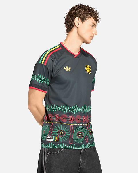 Camiseta 2ª Jamaica Mundial 2026 x Bob Marley