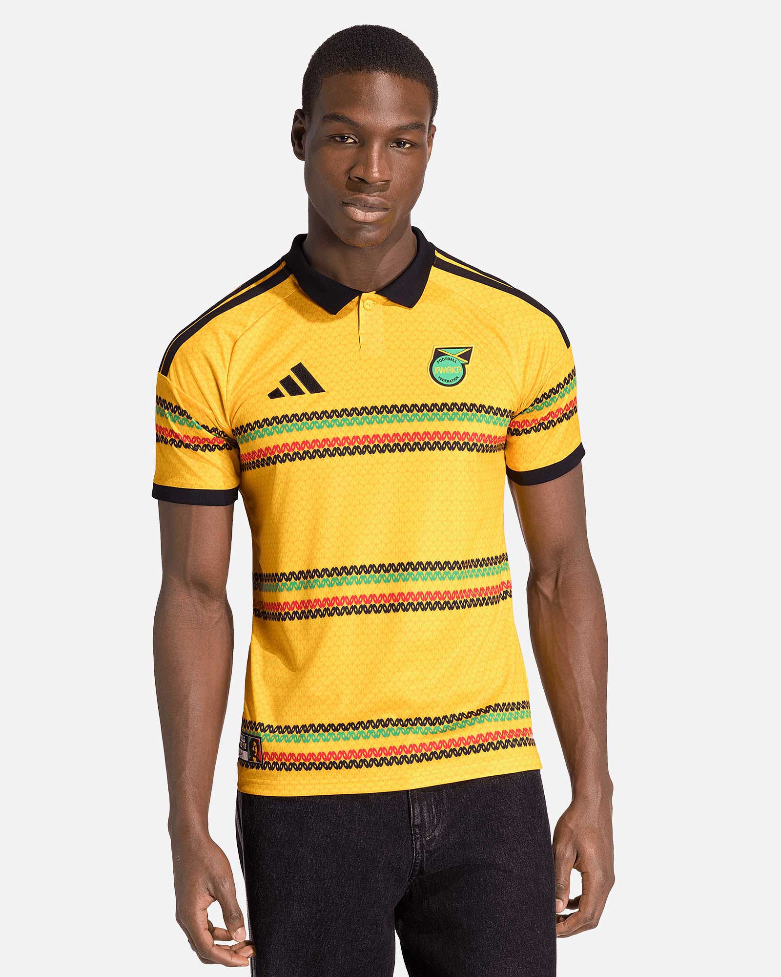 Camiseta 1ª Jamaica Mundial 2026 x Bob Marley - Fútbol Factory