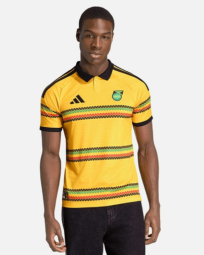 Camiseta 1ª Jamaica Mundial 2026 x Bob Marley