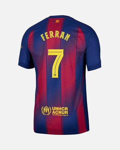 Camiseta 1ª FC Barcelona 2025/2026 Match Ferran
