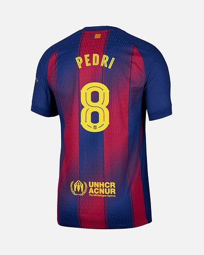 Camiseta 1ª FC Barcelona 2025/2026 Match Pedri