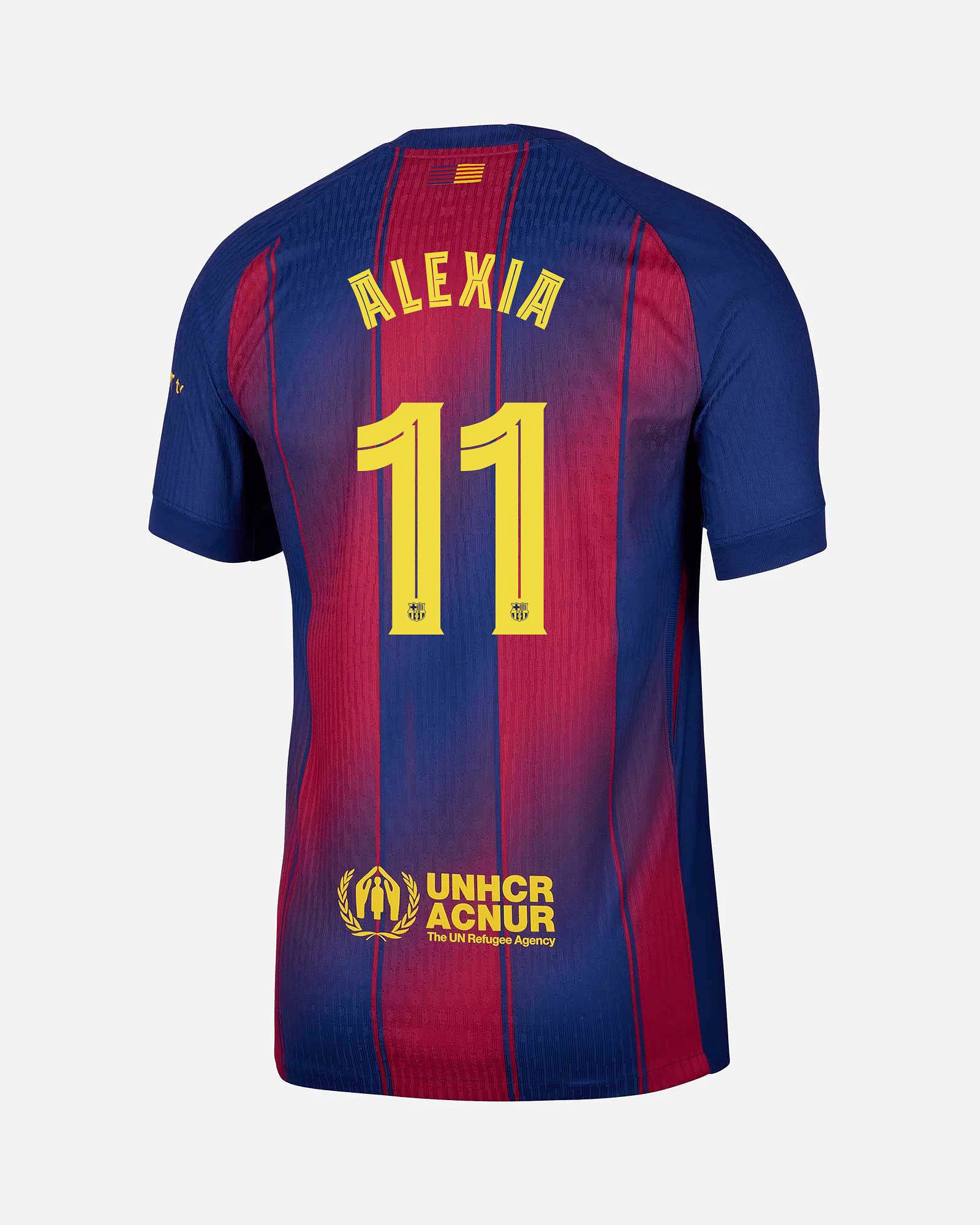Camiseta 1ª FC Barcelona 2025/2026 Match Alexia - Fútbol Factory