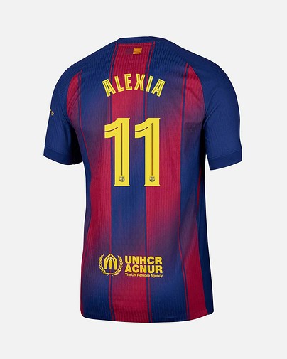 Camiseta 1ª FC Barcelona 2025/2026 Match Alexia