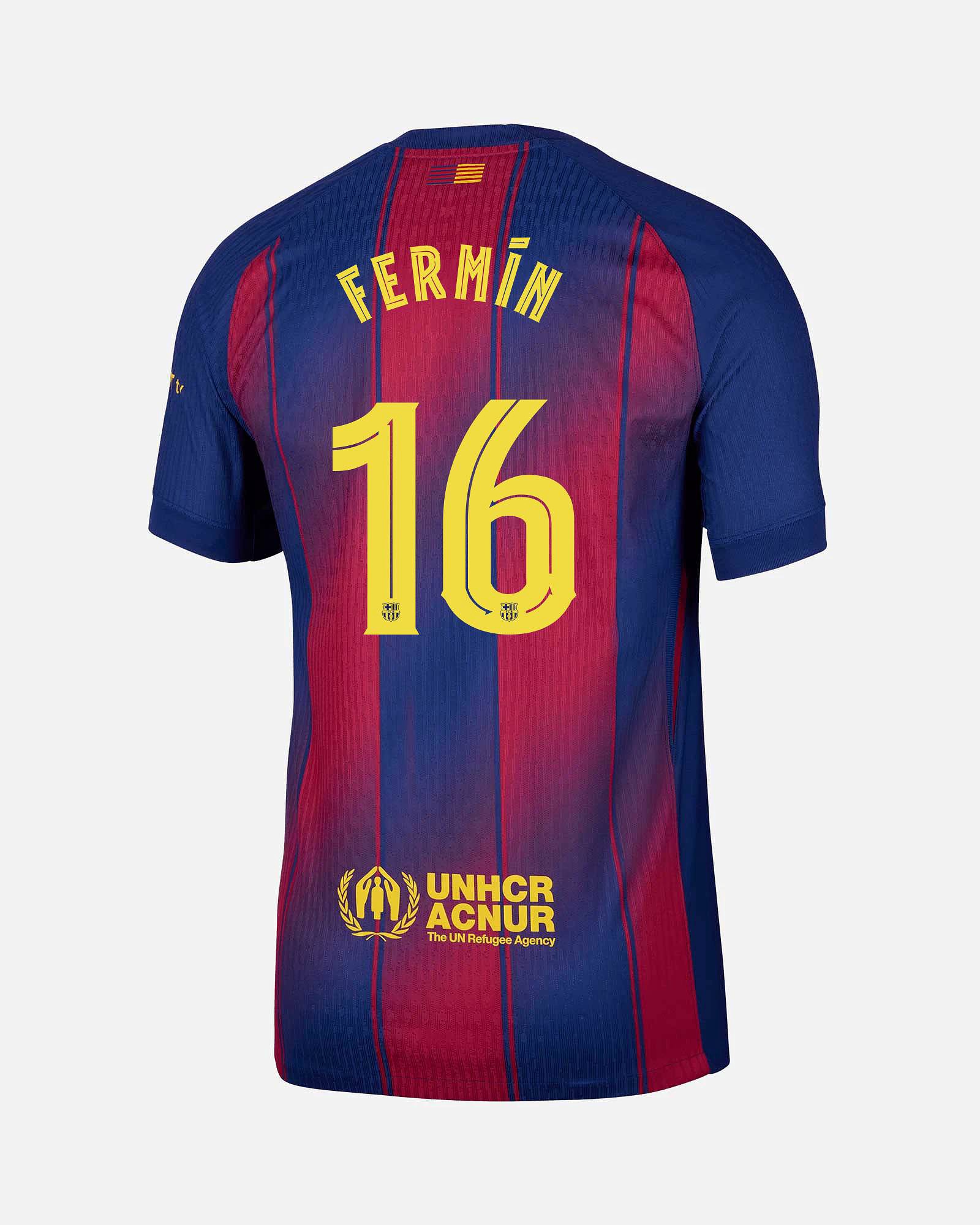 Camiseta 1ª FC Barcelona 2025/2026 Match Fermín - Fútbol Factory
