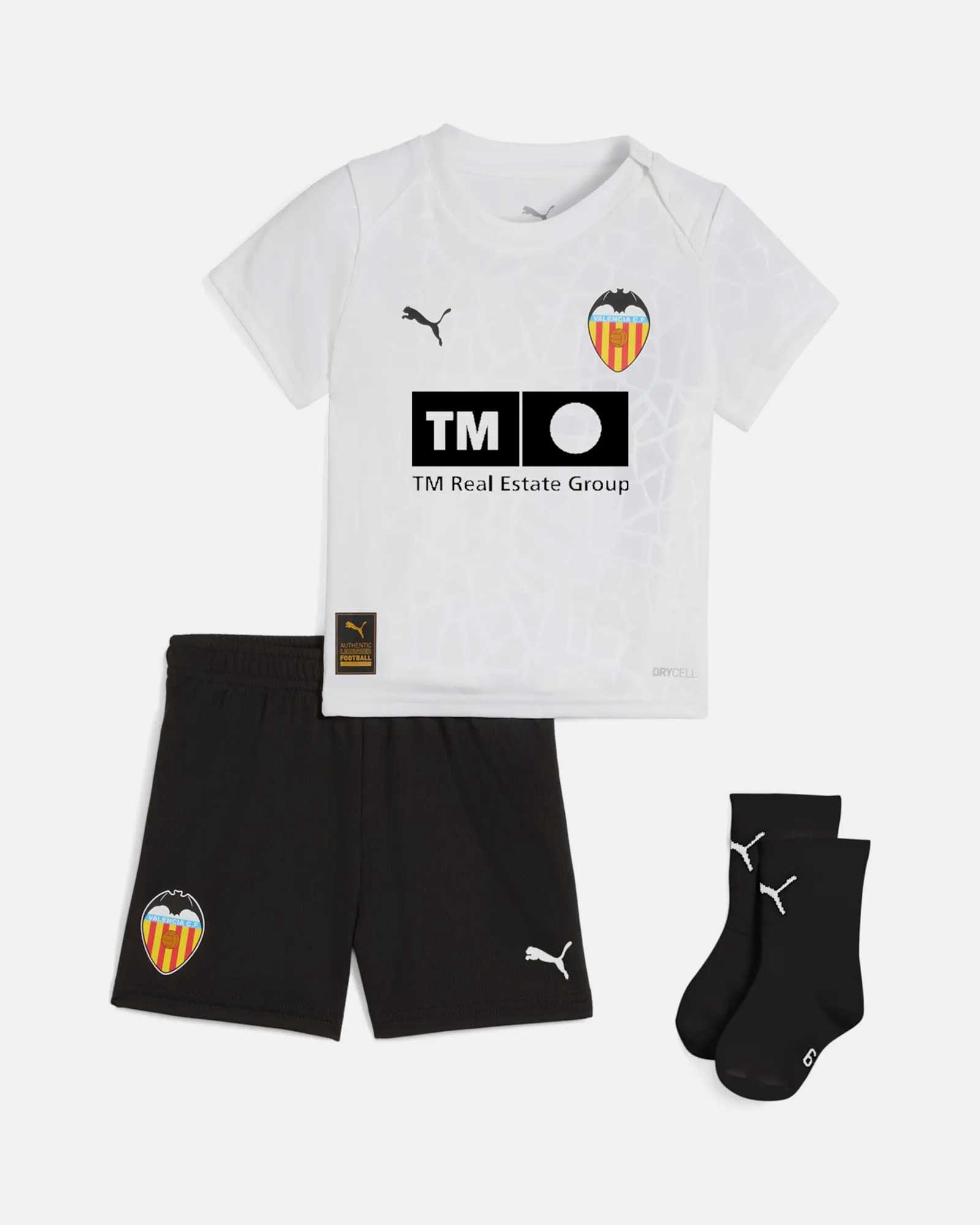 Mini conjunto 1ª Valencia CF 2025/2026 - Fútbol Factory