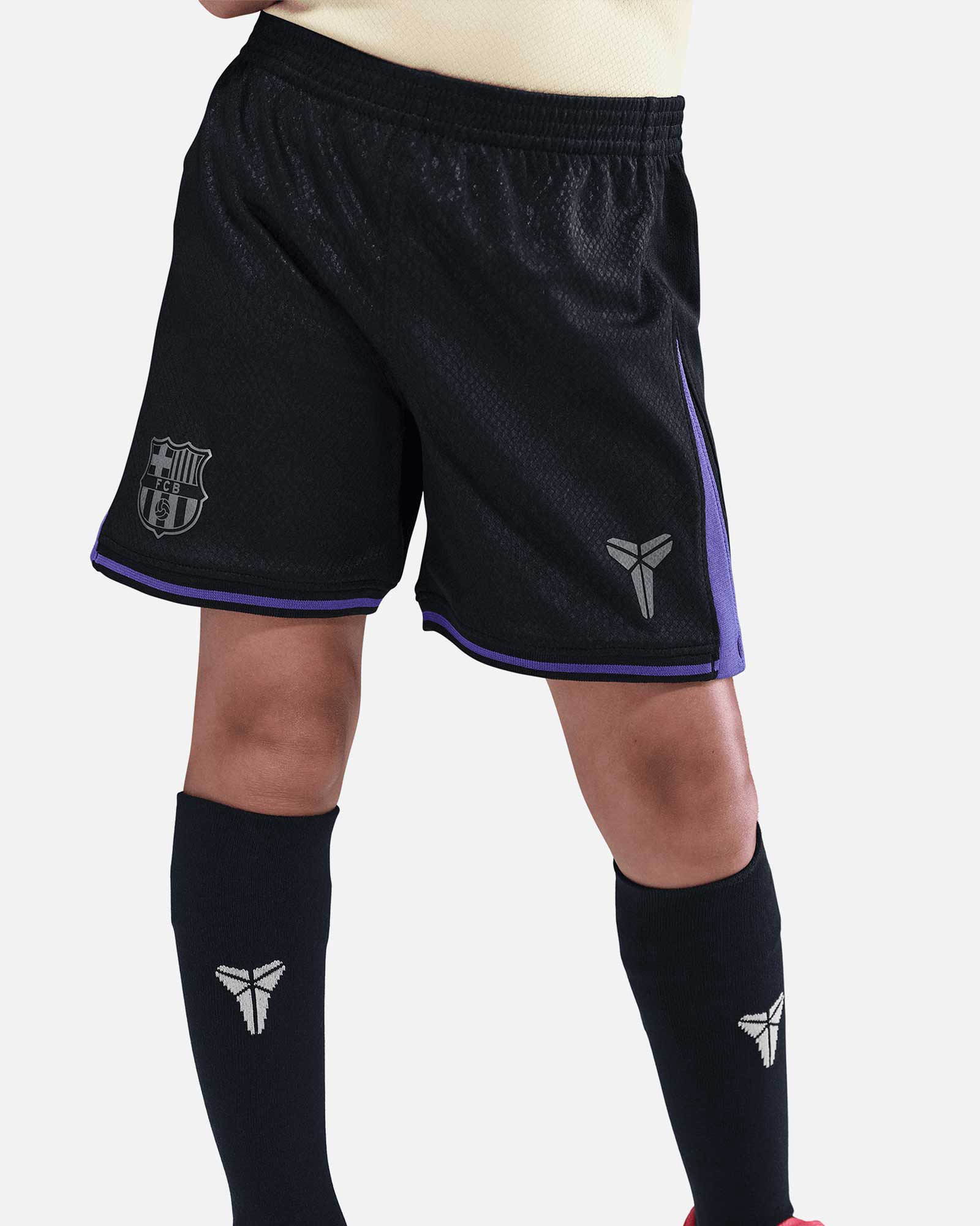 Mini conjunto 2ª FC Barcelona 2025/2026 ft. Kobe - Fútbol Factory