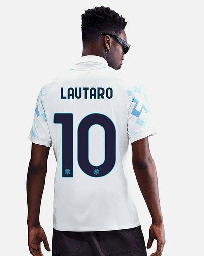 Camiseta 2ª Inter de Milão 2025/2026 Lautaro