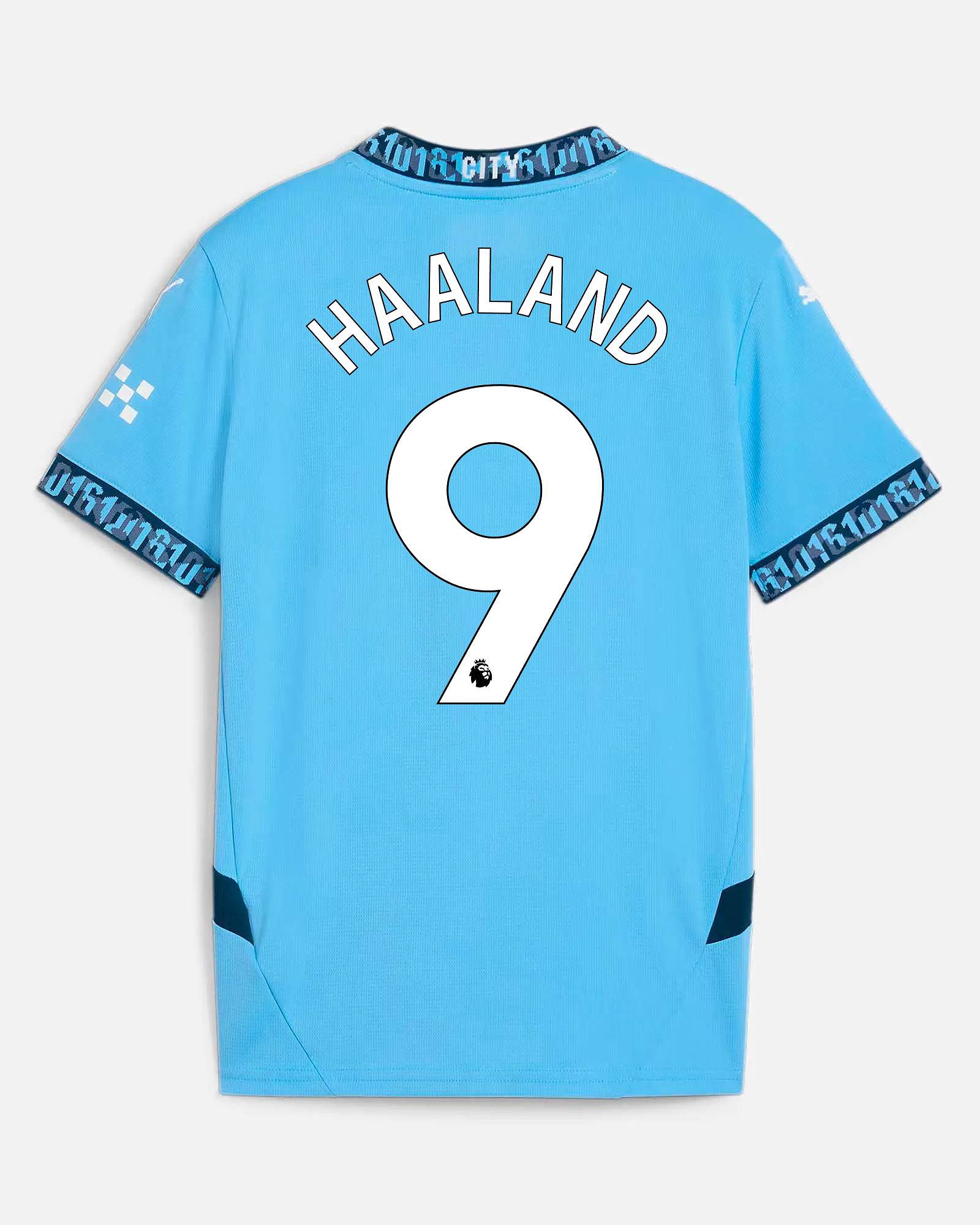Camiseta 1ª Manchester City 2025/2026 Haaland - Fútbol Factory