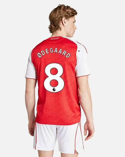 Camiseta 1ª Arsenal FC 2025/2026 Authentic Ødegaard
