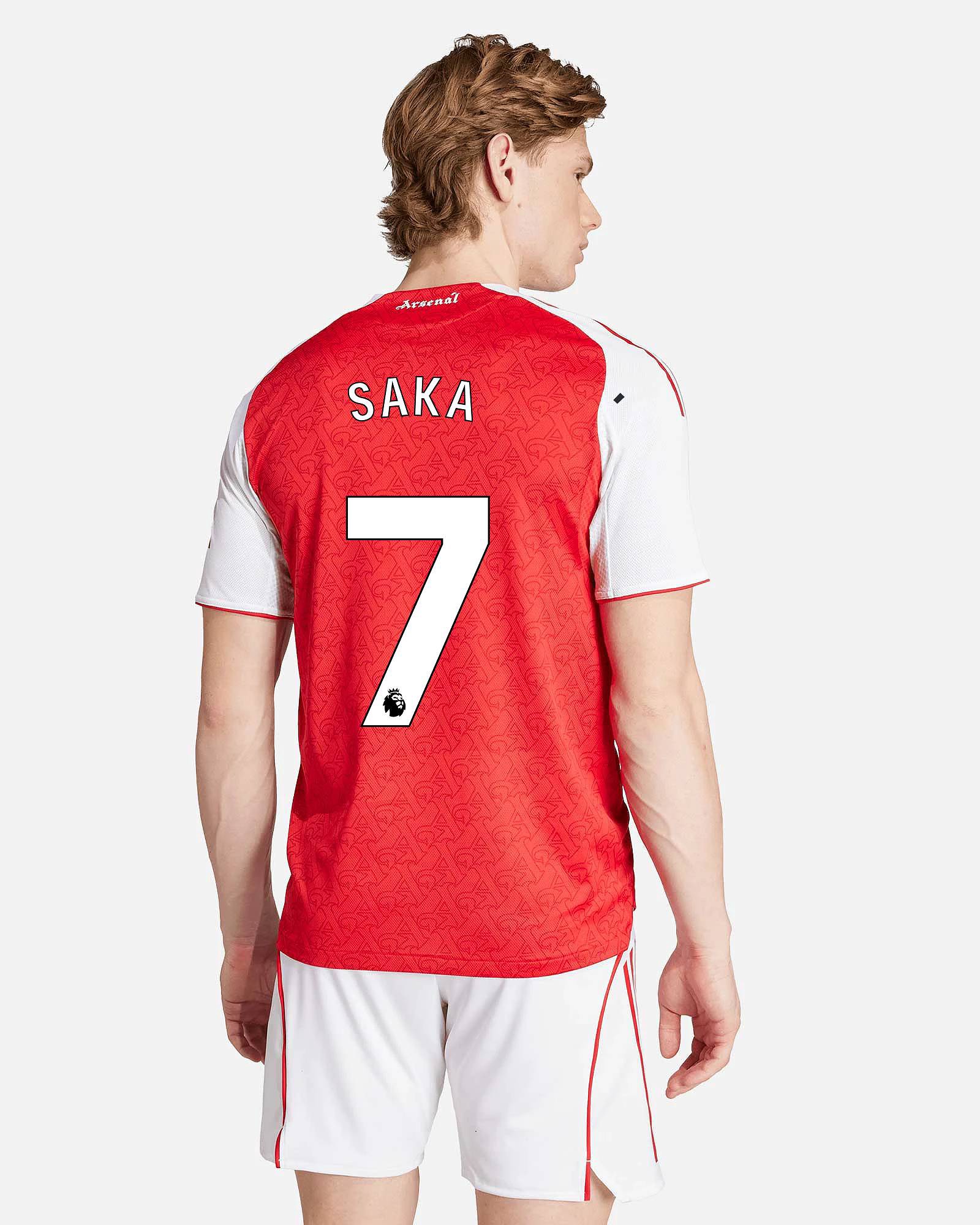 Camiseta 1ª Arsenal FC 2025/2026 Authentic Saka - Fútbol Factory