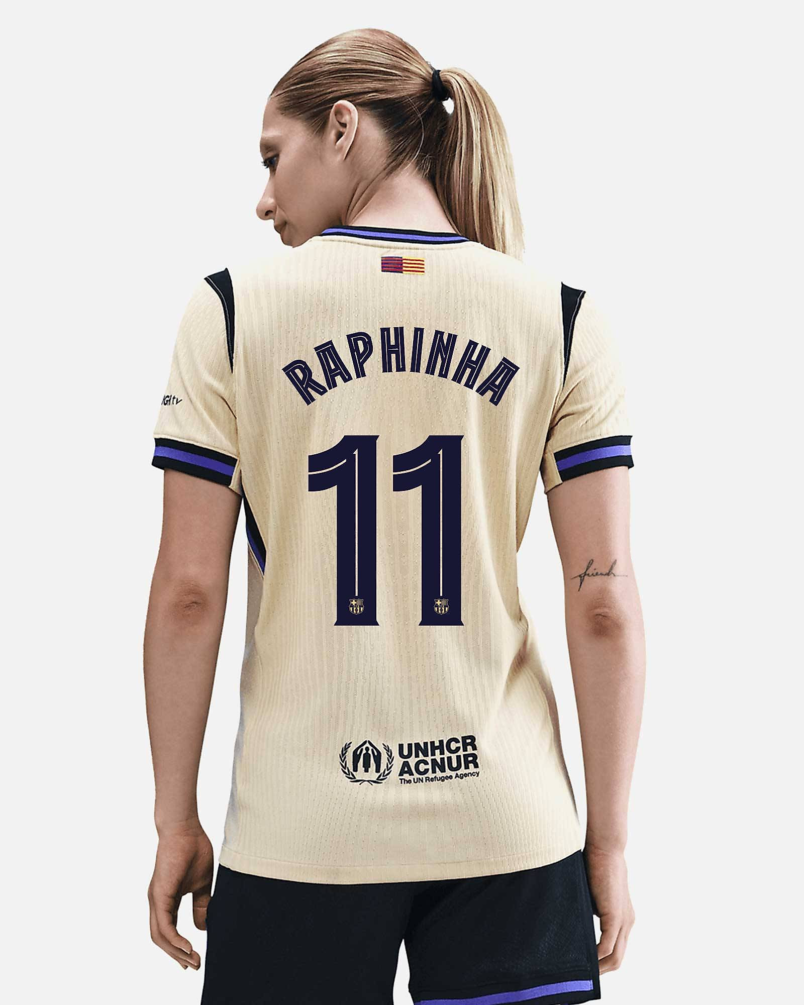 Camiseta 2ª FC Barcelona 2025/2026 Match ft. Kobe Raphinha Camiseta 2ª FC Barcelona 2025/2026 Match ft. Kobe Raphinha - Fútbol Factory