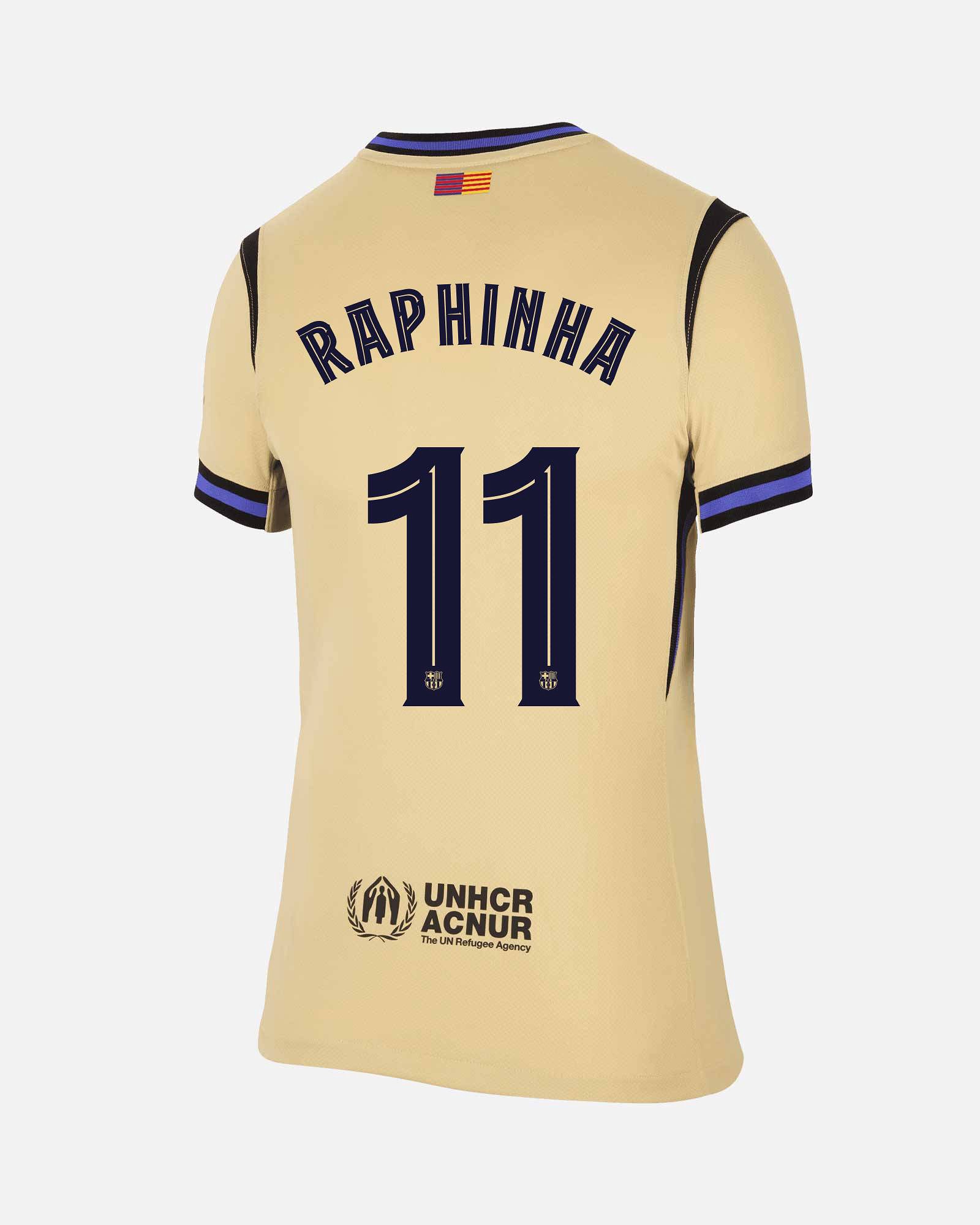 Camiseta 2ª FC Barcelona 2025/2026 ft. Kobe Raphinha Camiseta 2ª FC Barcelona 2025/2026 ft. Kobe Raphinha - Fútbol Factory