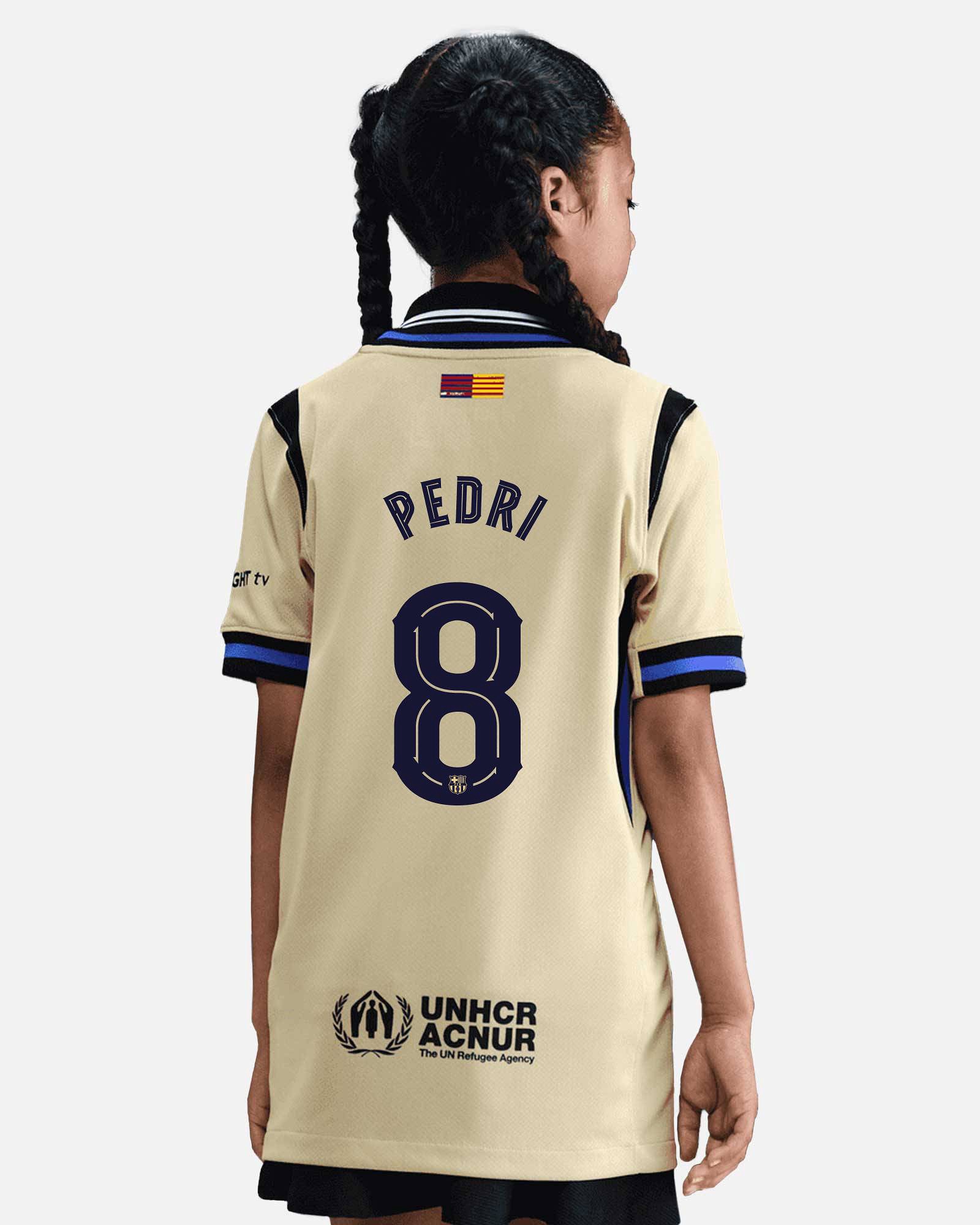 Camiseta 2ª FC Barcelona 2025/2026 ft. Kobe Pedri - Fútbol Factory