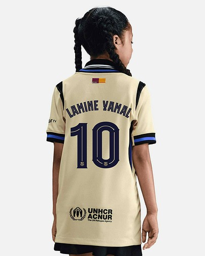 Camiseta 2ª FC Barcelona 2025/2026 ft. Kobe Lamine Yamal