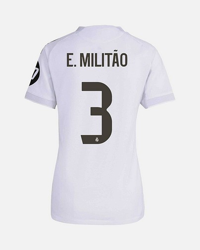 Camiseta Real Madrid 2025/2026 Authentic E. Militão