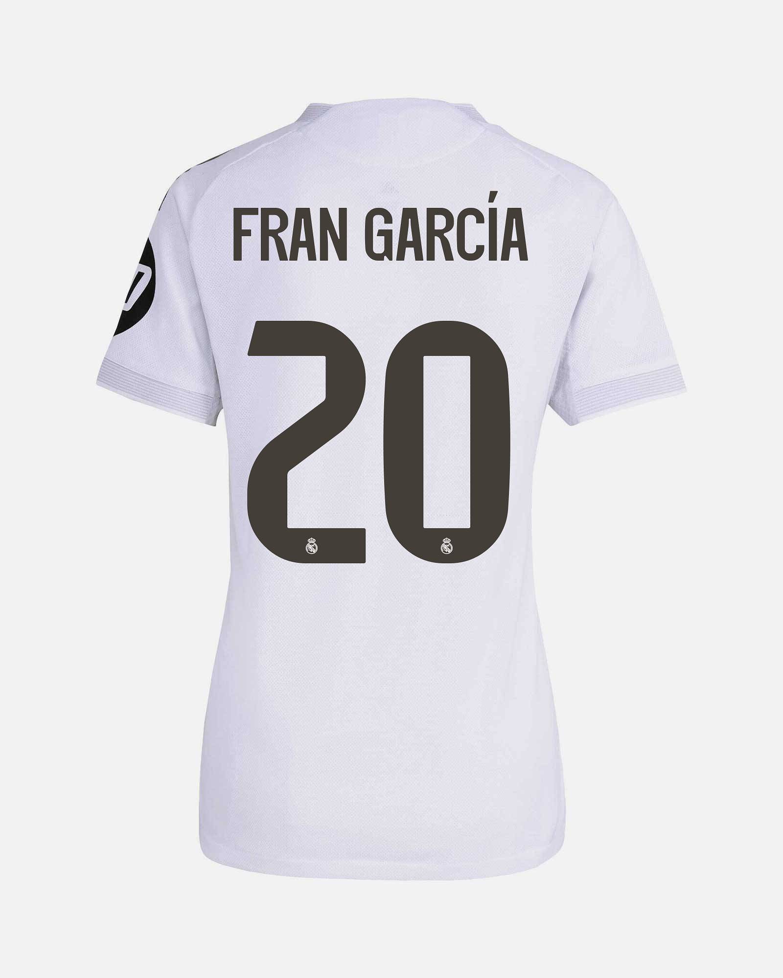 Camiseta Real Madrid 2025/2026 Authentic Fran García - Fútbol Factory