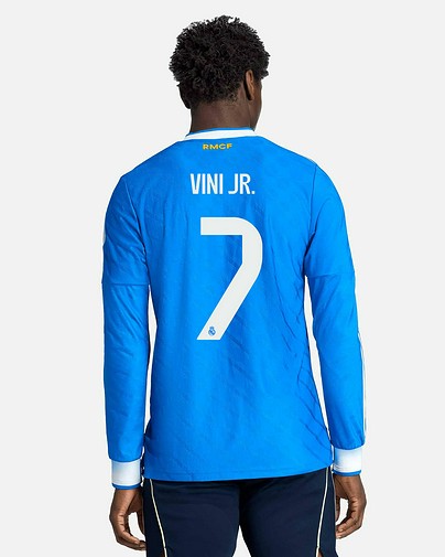 Camiseta manga larga 3ª Real Madrid 2025/2026 Authentic Vini Jr.